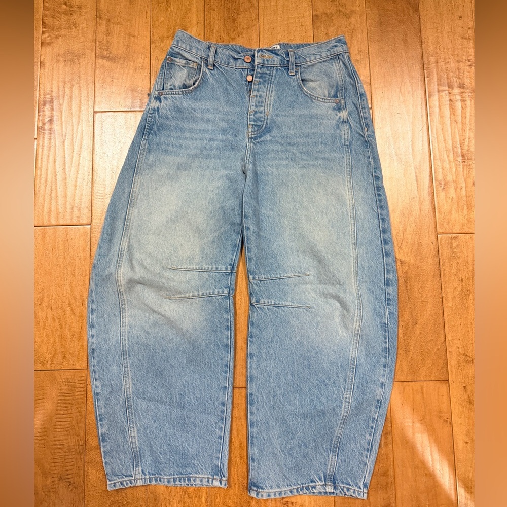 We The Free Good Luck Barrel Jeans